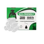 Bolsa OxoBiodegradable HD natural 24x24" ó 60x60cm 6 micras