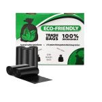 Bolsa OxoBiodegradable HD negra 24x24" ó 60x60cm 6 micras