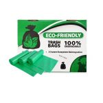 Bolsa OxoBiodegradable HD verde 40x48" ó 101x121cm 12 micras