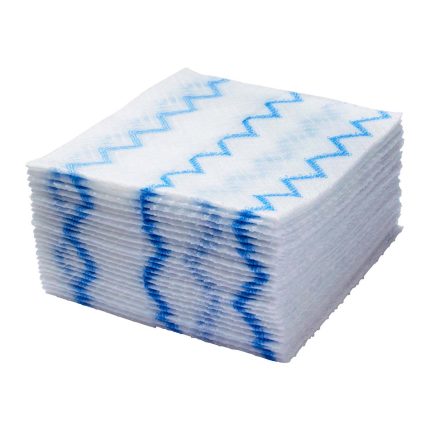 Paños de microfibra Hygen™ Blanco/Azul, 40pz